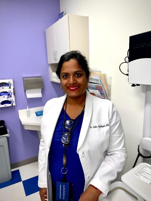 Dr. Sudha Nagalingam, Medical Director for El Rio Special Immunology Associates and the HIV Ryan White Clinic